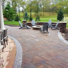 Elegant-Brick-Paver-Patio-installation-in-Plymouth-MI 1